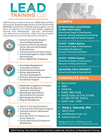 LEAD Capabilities 1-Sheet Document
